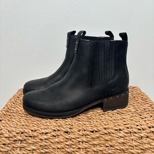 Harley-Davidson Women's Brittany Pull-On Matte Black Ankle Boots D84666 Size 10